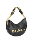 Balmain 1945 Soft Moon Shoulder Bag