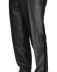 Dolce & Gabbana Elegant Gray Patterned Martini Suit