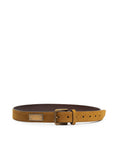 Dolce & Gabbana Brown Leather Belt