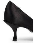 Dolce & Gabbana Black Viscose Pump