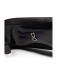 Dolce & Gabbana Black Viscose Pump