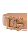 Dolce & Gabbana Pink Leather Belt