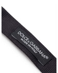 Dolce & Gabbana Black Silk Ties & Bowty