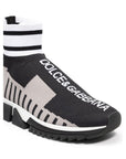 Dolce & Gabbana Black Fabric E Cotton Sneaker