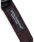 Dolce & Gabbana Black Silk Ties & Bowty