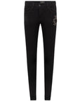Dolce & Gabbana Black Cotton Jeans & Pant
