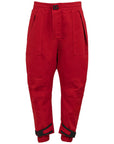 Dolce & Gabbana Red Polyamide Jeans & Pant