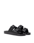Balenciaga Black Leather Sandal