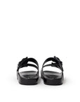 Balenciaga Black Leather Sandal
