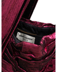 Saint Laurent Fuchsia Viscose Dress