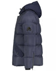 Moose Knuckles Blue Nylon Jacket