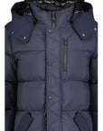 Moose Knuckles Blue Nylon Jacket