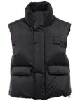 Moose Knuckles Black Nylon Vest
