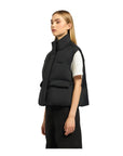 Moose Knuckles Black Nylon Vest