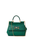 Dolce & Gabbana Green Leather Handbag