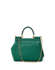 Dolce & Gabbana Green Leather Handbag
