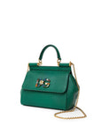Dolce & Gabbana Green Leather Handbag