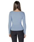 Morgan De Toi Blue Polyamide Tops & T-Shirt
