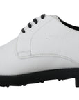 Dolce & Gabbana Elegant White Formal Leather Shoes