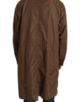 Dolce & Gabbana Elegant Reversible Hooded Raincoat