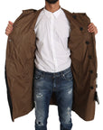 Dolce & Gabbana Elegant Reversible Hooded Raincoat