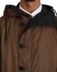 Dolce & Gabbana Elegant Reversible Hooded Raincoat