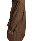 Dolce & Gabbana Elegant Reversible Hooded Raincoat