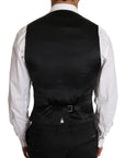 Dolce & Gabbana Sleek Double Breasted Slim Fit Wool Vest