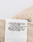 Cavalli Beige Cotton Stretch Slim Fit Jeans