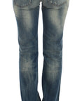 Cavalli Sleek Flair Leg Low Waist Denim