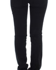 Cavalli Chic Slim Skinny Black Jeans