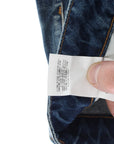 Cavalli Elegant Flare Fit Blue Denim Jeans