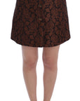 Dolce & Gabbana Elegant Brocade Bubble Skirt