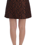 Dolce & Gabbana Elegant Brocade Bubble Skirt