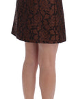 Dolce & Gabbana Elegant Brocade Bubble Skirt