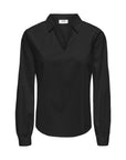 Jacqueline De Yong Black Cotton Sweater