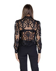 Morgan De Toi Black Polyester Sweater
