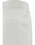 Loulou De Saison Rona Denim midi Skirt