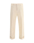 Valentino Wide leg cotton Pants