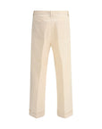 Valentino Wide leg cotton Pants
