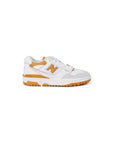 New Balance Orange Leather Leather Sneaker