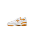 New Balance Orange Leather Leather Sneaker