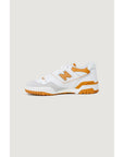 New Balance Orange Leather Leather Sneaker