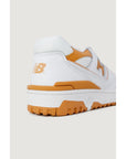 New Balance Orange Leather Leather Sneaker