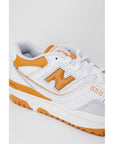 New Balance Orange Leather Leather Sneaker