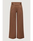 Jacqueline De Yong Brown Polyester Jeans & Pant