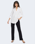 Jacqueline De Yong Black Elastane Jeans & Pant