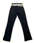 Nudie Jeans Black Cotton Men Jeans