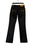 Nudie Jeans Black Cotton Men Jeans