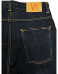 Nudie Jeans Blue Cotton Men Jeans